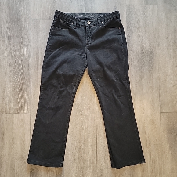 Wrangler Denim - Junior Wrangler Q Baby  Boot Cut Stretch Black Jean Size 9/10x32